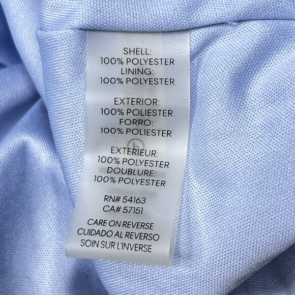 Calvin Klein Floral Printed Crepe Tie Waist Ruffle Midi A-Line Dress Sz 14 NWOT - Picture 9 of 10